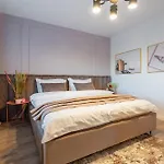 Apartment Sky-high: 15th Floor Modern In Doamna Ghica Area Bucharest